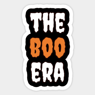 the boo era Sticker